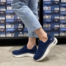 스케쳐스 BC 여성용 운동화 고워크 하이퍼 버스트 푹신한 쿠셔닝 산책 공원 걷기 운동화 발편함 건강 워킹 운동화 &뉴코아부천&빠른배송$네이비색