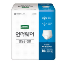 디펜드 남녀공용 변실금 언더웨어 성인기저귀, 1세트, 1개