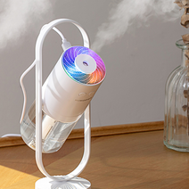 에코마음 미니 가습기 무소음 사무실 원룸, 화이트가습기