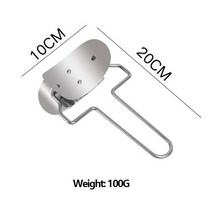 진공 포장기 랩핑기 실링기 업소용 자동 랩 포장기계 스테인레스 스틸 만두 제조기 금형 DIY 래퍼 커터 기계 만들기 과자 도구 반죽 필링 슬라이서, [03] Dumpling Cutter-L