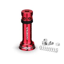 고멕서스 릴 스탠드 다이와 시마노 트윈 파워 셀테이트 R5, 레드, 48mm