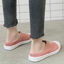 패션 발편한 끈없는 스니커즈 천운동화 나들이 여성*984Gj