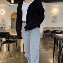 [러블리큐티] 러블리 베즈 버튼 가디건