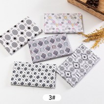 원단샘플 원단스와치 패브릭천 2세트 5개/대 25X25cm 100% 코 튼 여러 색상 빈티지 꽃 패치 워크 패브릭 바, 03 3_01 25cm X 25 cm