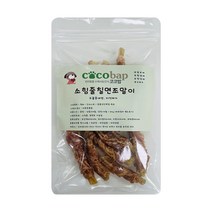 코코밥 소힘줄칠면조말이 60g 껌, 1팩