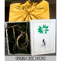 천생삼 산양산삼 13 15 17년근 특상품 정삼 3뿌리 산삼 산양삼 장뇌삼 추석선물, 선택4. 15년근 3뿌리