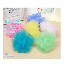 LF0050_바디스펀지 샤워타올 거품타올 미니 샤워볼, 단품
