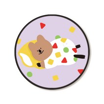잠옷 쿼카 스마트톡+그립톡, 화이트바디, C