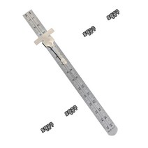 블루텍 포켓용 철직자 P-150 (150mm) 철자 무광직자