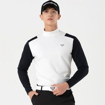 코지 남자 일상룩 운동하는남자 트레이닝 골프 반폴라 긴팔티