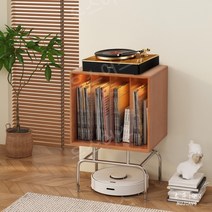 CD LP DVD 진열장 레코드 장 수납장 랙 원목 우드 장식장 카페 바 레스토랑 보관함, C