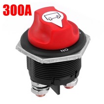 자동차 배터리 스위치 로터리 분리 안전 차단 전원 아이솔레이터 오토바이 보트 자동 트럭 배터리 회로, 04 300A