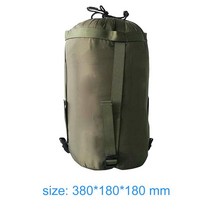 아웃도어 수납가방 캠핑 여행 드리프트 등산 편리한 경량 슬리핑백 방수 저장 패키지, CHINA, 02 Army Green