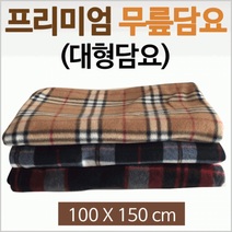 페크무늬 폴라폴리스 프리미엄 대형 무릎담요 150x100