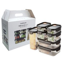 락앤락 비스프리 모듈러 선물세트 플라스틱 밀폐용기, 03. 3호 7P세트