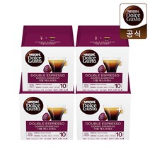 돌체구스토 캡슐_더블 에스프레소 4box(64개), 4박스