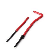 15피스 헬리코일 스레드 수리 인서트 세트 M9 x 1.25 13.5mm 호환 자동차 핸드 툴 세트 1284071