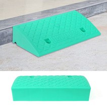 유모차 휠체어 계단 진입판 경사판 50X27X11CM 민트 슬로프 점포진입판