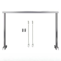수족관 램프 브래킷 DIY 알루미늄 LED 램프걸이, B형 길이 120CM