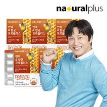 내츄럴플러스 면역&항균 그린 프로폴리스 츄어블 5박스 10개월분, 단품, 단품