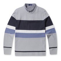 브렌우드 워셔블 컬러 블록 이노버 니트 BRWAS22251GYX