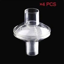 코골이방지 양압기 호흡 마스크 용 필터 CPAP 박테리아 바이러스 튜브 호스 기계 액세서리 수면 무호흡 코, 03 4 PCS