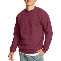 Hanes 에코스마트 남성용 스웨트셔츠 L 차콜