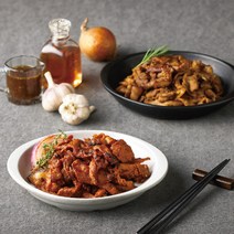 [KT알파쇼핑][국내산 한돈] 알렉스 숯불에 뒹군 고기 간장맛 5팩+고추장맛 5팩 (총 2kg)