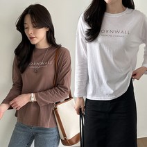 주디앤 여성 콘월 긴팔 티셔츠 2P