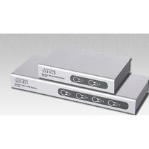 멀티지원 고해상도/오토스캔 지원 2포트 스위치 / KVM SWITCH 매트릭스 광