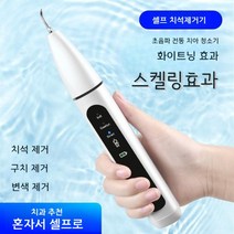 초음파 셀프 전동 치아세정기 치아청소기 가정용 치석제거기, A 스타일