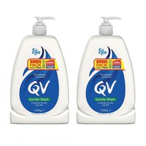 QV Gentle Wash 큐브이 젠틀 바디 워시 건성피부용 1.25kg 2개, 1개