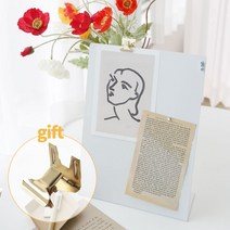 카페 자석 클립보드 스탠드 메뉴판 A5 A4 골드 클립 증정, A5 블랙(1444)+골드클립1개증정