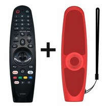 LG 전용 매직 스마트 TV 리모컨 구글 어시스턴트 알렉사 보이스 에어 마우스 기능 지원 새로운 AKB7585, 08 red
