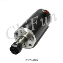 ER16 DC 스핀들 500W 고속 전동 CNC 조각 기계 드릴링 연삭 연마