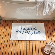 [모던하우스] 블루레터 뚜레쥬르 잘 마르는 폴리 사각매트 45X65