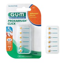 GUM 검 프록사브러쉬 치간칫솔 리필 422 6개입, 1개, 1개