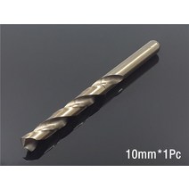 땅파는기계 뿌레카 천공기 구굴기 땅파기 1MM-13MM 코발트 고속 스틸 트위스트 드릴 구멍 M35 스테인레스, 50 10mm 1Pc