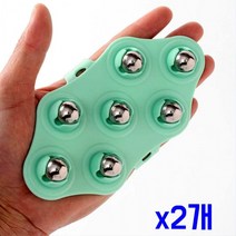 셀프 360도 회전 마사지볼 장갑(민트) x2개, 상세페이지 참조, 상세페이지 참조