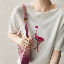 플라밍고 스팽글 여름니트