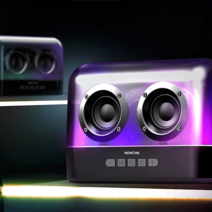 로이체 트랜스페어런트 LED 블루투스 스피커 BTS-360