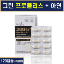 식약처인증 그린 프로폴리스 비프로폴리스 분말 가루 아르테필린C 플라보노이드 아연 propolis 어린이 청소년 부모님 면역력에좋은 향균 항산화 면역력 항바이러스 영양제 GMP 건강기능식품, 4개, 500mg x 30캡슐