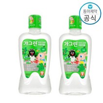 동아제약 가그린 어린이 380ml 사과 가그린 유아 키즈 가글 충치예방_사과맛, 사과맛2개