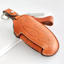 리츠S 디올뉴 그랜저 GN7 아이오닉6 차키케이스, 카멜, H-G7(7버튼)