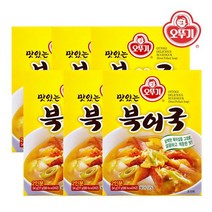 [오뚜기] 맛있는 즉석북어국 17gx2 6개, 없음