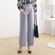 모리스커밍홈 모리스커밍홈 베이직 투턱 와이드 슬랙스_M2301PT012A