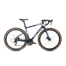 비싼 자전거 트위터 자갈 rs-12speed 풀 컬러 디스크 브레이크 알루미늄 휠 700c 오프로드 탄소 섬유 도로 프레임 트위터, HC Blue_700cX54cm(190-200cm)