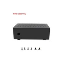 X882 V1.3 안전한 셧다운 기능이있는 듀얼 2.5 quotSATA HDD/SSD 스토리지 확장 보드 Raspberry Pi 4 모델 B 용 자동 기능, X882-C1 Case only