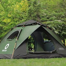로티캠프 원터치텐트 컴포트 텐트, 네츄럴그린