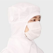 베프몰 케이엠 방진 모자 정전기방지 제전모 크린룸 후드